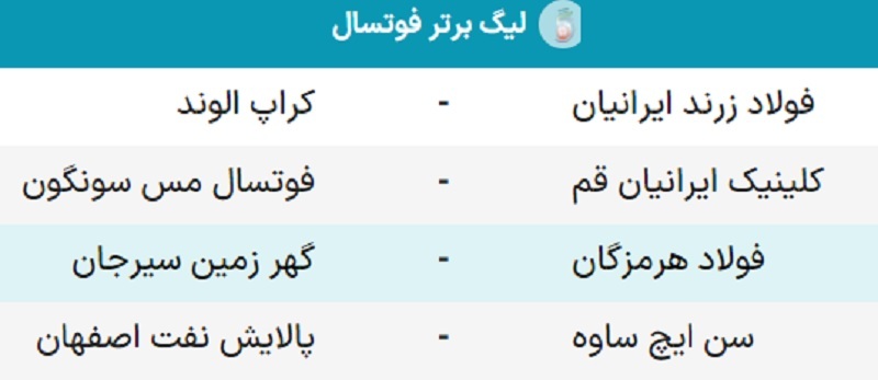 ادامه یکه‌تازی گیتی‌پسند اصفهان با کشاورز /