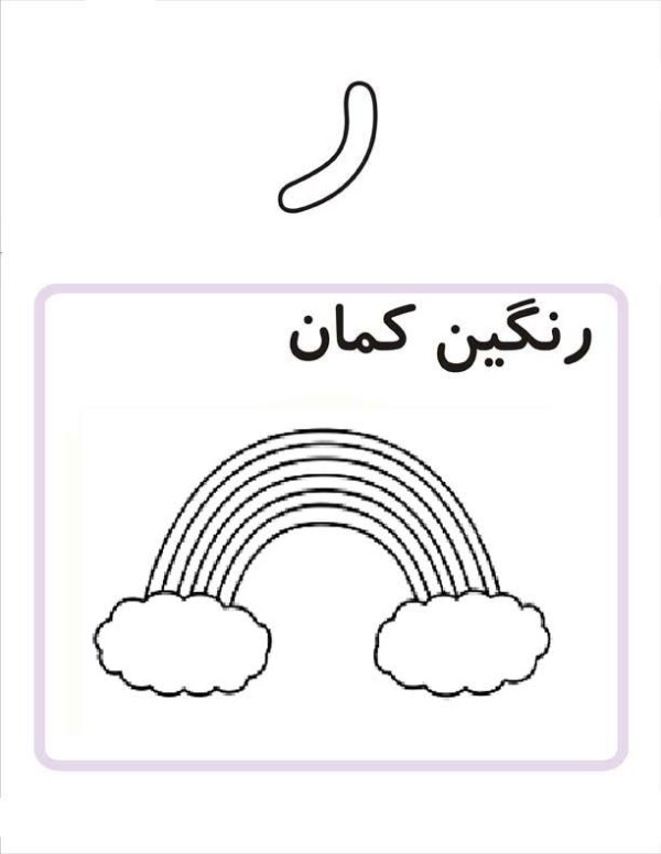 نقاشی با حرف R